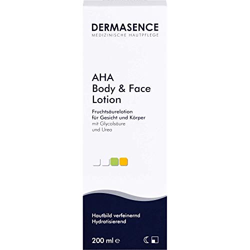Dermasence AHA Body & Face Lotion, 200 ml