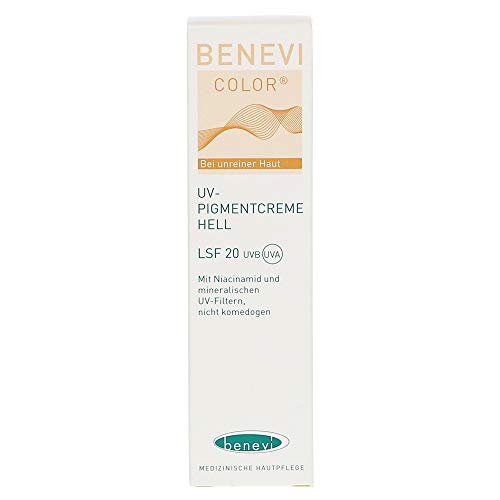 BENEVI Color UV-Pigmentcreme hell LSF 20 15 ml