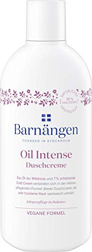 Barnängen Duschcreme Oil Intense, Creme für sehr trockene Haut, Naturkosmetik, Vegan 5er Pack (5 x...