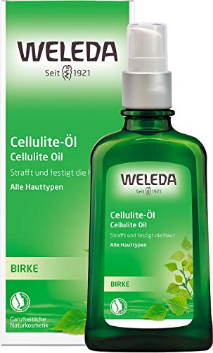 WELEDA Birken Cellulite-Öl, straffendes Naturkosmetik Körperöl für neue Spannkraft und glatte...