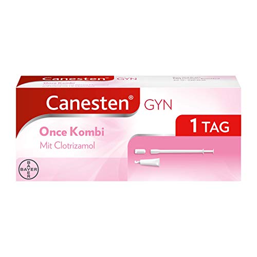CANESTEN GYN Once Kombi, Vaginaltablette und Creme zur Behandlung von Scheidenpilz...