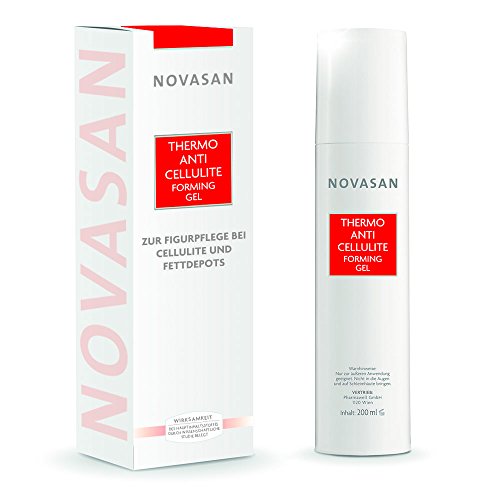 NOVASAN® THERMO ANTI-CELLULITE FORMING CREME-GEL 200ml | Lotion gegen Cellulite & Orangenhaut,...