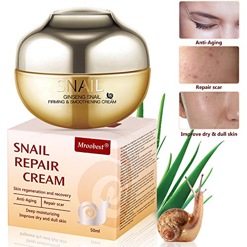 Schneckencreme, Schnecke Feuchtigkeitscreme, Anti Aging Creme, Gesichtscreme mit Schnecken-Extrakt...